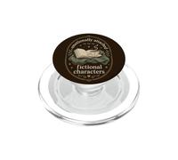 Book Lover Reading Humor for Fiction Fans and Dreamers PopSockets PopGrip for MagSafe