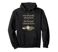 Book Lover Reading Quote Cozy Fiction Fan Aesthetic Pullover Hoodie