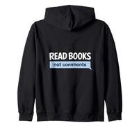 Book Lover - Smart Quote For Reading Enthusiasts Zip Hoodie