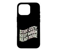 Book Lover Stay Cozy Keep Warm Read More Retro Case for iPhone 16 Pro