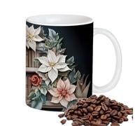 Book Lover Tea Mug - Handmade Large Coffee Mugs, Library Shelf Mug | Large Drink Cup with Handle for Book Club, Bookstore Mug, Ma Coffee Mug