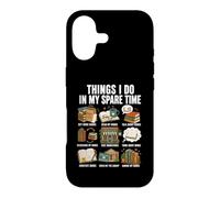 Book Lover Things I Do in My Spare Time Funny Bookish Design Case for iPhone 17