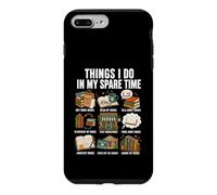 Book Lover Things I Do in My Spare Time Funny Bookish Design Case for iPhone 7 Plus/8 Plus