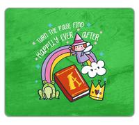 Book Lover Turn the Page Happily Ever After Mouse Mat Pad 24cm x 19cm