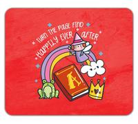 Book Lover Turn the Page Happily Ever After Mouse Mat Pad 24cm x 19cm