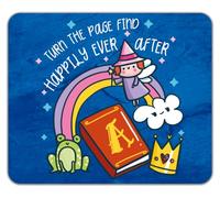 Book Lover Turn the Page Happily Ever After Mouse Mat Pad 24cm x 19cm