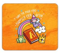 Book Lover Turn the Page Happily Ever After Mouse Mat Pad 24cm x 19cm
