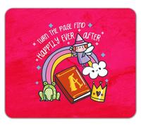 Book Lover Turn the Page Happily Ever After Mouse Mat Pad 24cm x 19cm