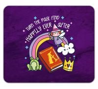 Book Lover Turn the Page Happily Ever After Mouse Mat Pad 24cm x 19cm