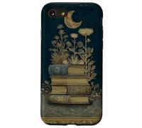 Book Lover Wildflower Plant Pattern Celestial Case for iPhone SE (2020) / 7/8