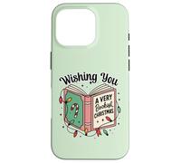Book Lover Wishing you a bookish Christmas Tee Case for iPhone 16 Pro