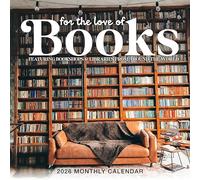 Book Lovers Calendar 2026 | For the Love of Books: Bookstores and Libraries across the World | 12" x 24" Wall Calendar 12 Month | Marble City Press | Bookish Shelves Bookshops | 2026-2027 Calendar
