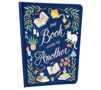 Book Lover's Embroidered Journal