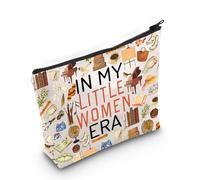 Book Lovers Gift Bookworm Little Women Merch in My Little Women Era Makeup Bag (Women Era EU)
