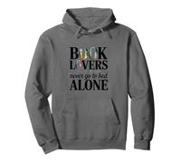 Book Lovers Never Go to Bed Alone for Book Lovers Pullover Hoodie