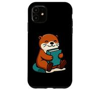 Book Loving Otter Reading Graphic Cute Cozy Case for iPhone 11