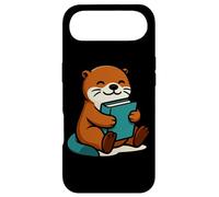Book Loving Otter Reading Graphic Cute Cozy Case for iPhone Air