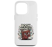 Book Madness Funny Reading Lover School Humor Design Case for iPhone 13 Pro