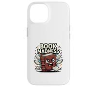 Book Madness Funny Reading Lover School Humor Design Case for iPhone 14