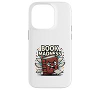Book Madness Funny Reading Lover School Humor Design Case for iPhone 14 Pro
