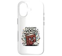 Book Madness Funny Reading Lover School Humor Design Case for iPhone 17