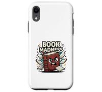 Book Madness Funny Reading Lover School Humor Design Case for iPhone XR