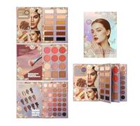 Book Makeup - Durable and Highly Pigmented - Makeup Palette with 59 Colours, for Every Day Transfers Appointments and Scene