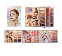 Book Makeup | Durable Beauty Palette Set, Folding Book Style Makeup Palette | For Every Day Transfers Appointments and Scene