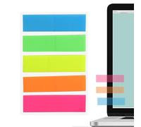 Book Mark Stickers - 100PC Book Tabs Stickers | Pet Arrows Page Markers Tabs | Colorful Paper Box Markers Tabs Book Annotation Tabs | Fluorescent Label Stickers for Recipe Notebook