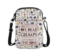 Book Merchandise Percy Fans Gift Bookish Gift for Book Week PJO Chronicles Branches Gift Camp Jupiter Gift (GRUMPY Cross)