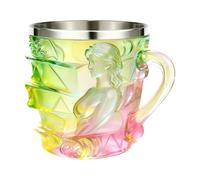 Book Mug - 150 ml Cup with Colour-Intensive Design | 3D Book-shaped Coffee Cup with Handle | For Women Writers Readers Coffee Espresso Cappuccino Latte Gift