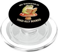 Book My Weekend Is Toad-ally totally Booked Frog Cottagecore PopSockets PopGrip for MagSafe