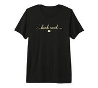 Book Nerd Book Enthusiast Literature Library Reader Premium T-Shirt