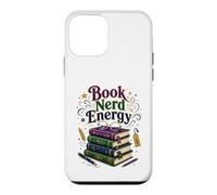 Book Nerd Energy Literary Reading Lover Design Case for iPhone 12 mini