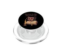 Book Nerd Humor Fiction Escape Burnout Bibliophile Vibes PopSockets PopGrip for MagSafe