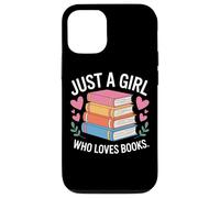 Book Nerd Just A Girl Who Loves Books Literary Enthusiast Case for iPhone 12/12 Pro