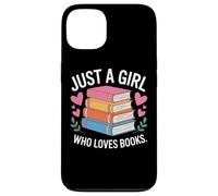 Book Nerd Just A Girl Who Loves Books Literary Enthusiast Case for iPhone 13