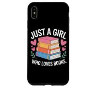 Book Nerd Just A Girl Who Loves Books Literary Enthusiast Case for iPhone XS Max