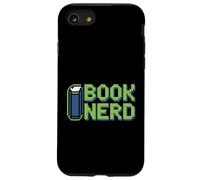Book Nerd Pixel Retro Reading Bibliophile Gamer Case for iPhone SE (2020) / 7/8