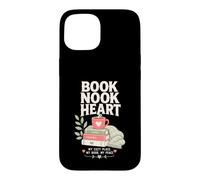 Book Nook Heart My Cozy Place Reading Lover Case for iPhone 15
