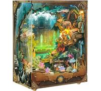 Book Nook Kit for Adults, Booknook DIY Miniature House Kit, Mini House Bookshelf Decor, Birthday Gift for Family, Friends - Discover Atlanta