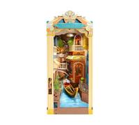 Robotime Rolife Romantic Venice DIY Book Nook Shelf Insert Kit TGB08