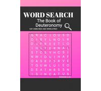 Book of Deuteronomy Word Search