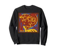 Book Of Kells Celtic Knot Medieval Bird Sweatshirt
