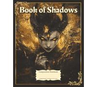 Book of Shadows Composition Notebook - Golden Eyes: Blank Journal for Witchcraft, Fantasy Writing, Tarot, Dark Academia Aesthetic & Mystical Journaling | College Rule | 7.5" x 9.25" | 110 Pages