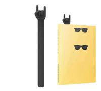 Book Page Clips,Creative Cute Cartoon 3D Bookmarks - Bookmarks for Women Beautiful Multifunctional Silicone Book Page Holder for