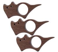 Book Page Holder, 3 Pack Book Accessories, Book Clip for Finger Thumb, Page Holders for Reading, Just One More Page Holder, Book Opener Holder, 8.1 x 3.3 cm