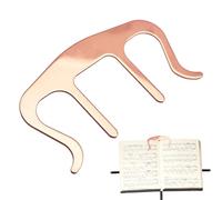 Book Page Holder - Alloy 12x6x1cm | Metal Sheet Holder For Sheet