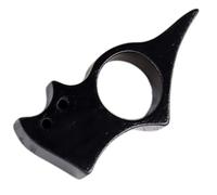 Book Page Holder, Cat Thumb Book Opener Holder, Smooth Finish Wooden Reading Accessories for Cat Lover, Bookworm, Readers & Literary Gifts, Black, Thumb