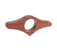 Book page holder for the thumb, ergonomic writing made of wood - compact ring for easy page maintenance during reading | ideal accessory for lect
